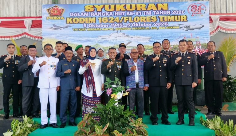 Tetaplah Menjadi Pelindung Rakyat, Pesan Bupati Lembata di HUT ke-81 TNI